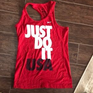 Nike Just Do It Olympic tank top